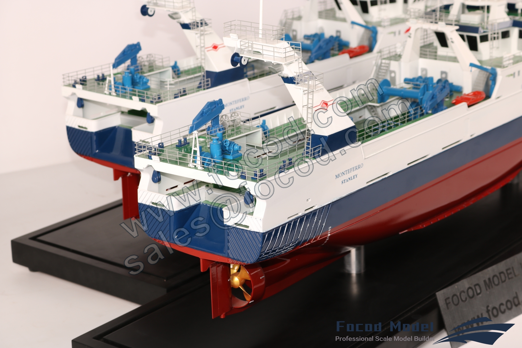 customized model of 64m Fish Trawler